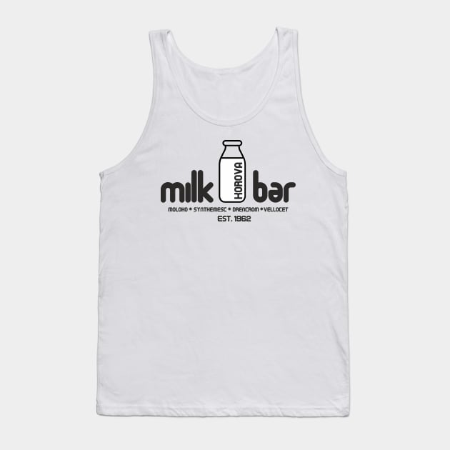 korova milk bar moloko clockwork orange Tank Top by goatboyjr